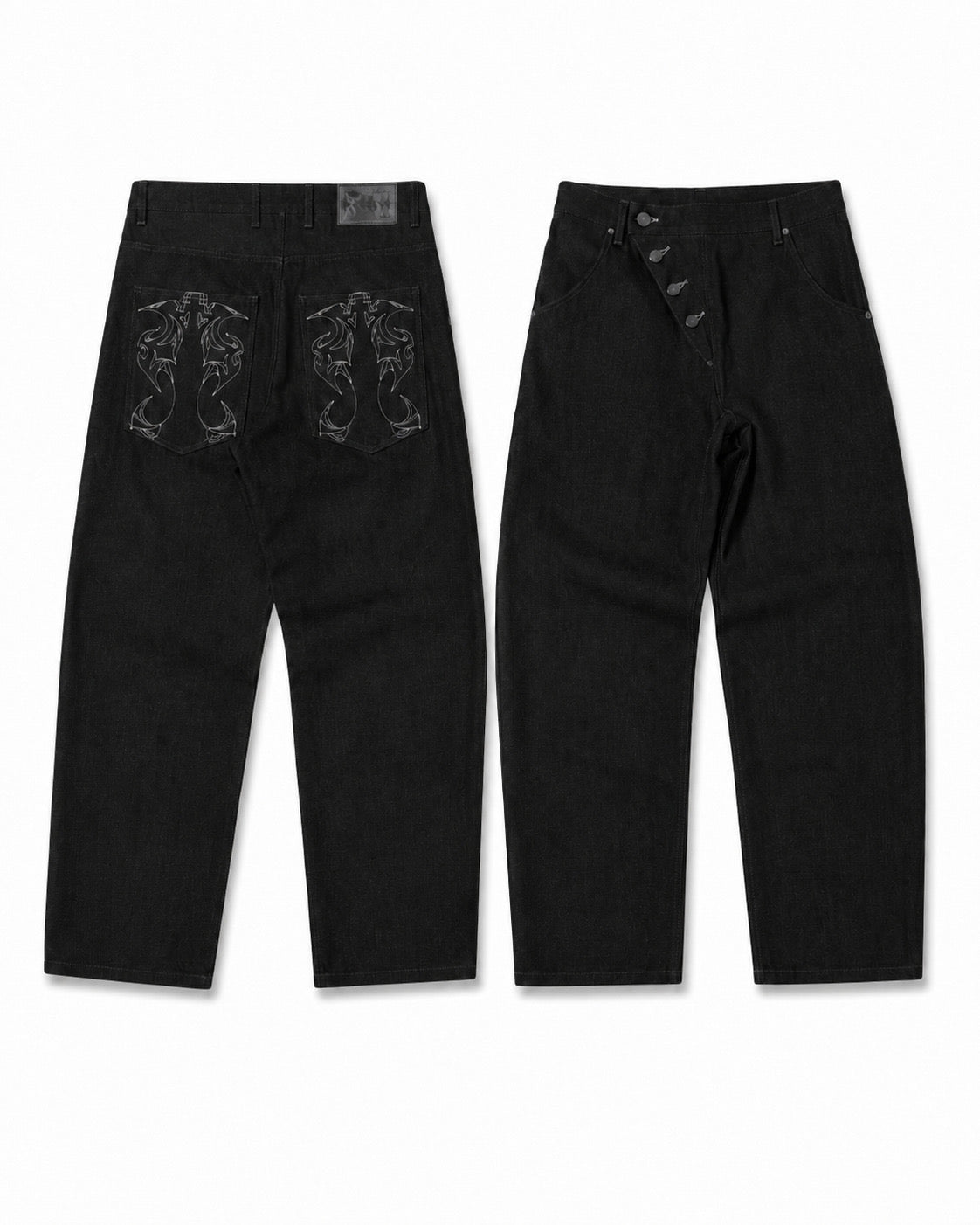 RAW DENIM BLACK