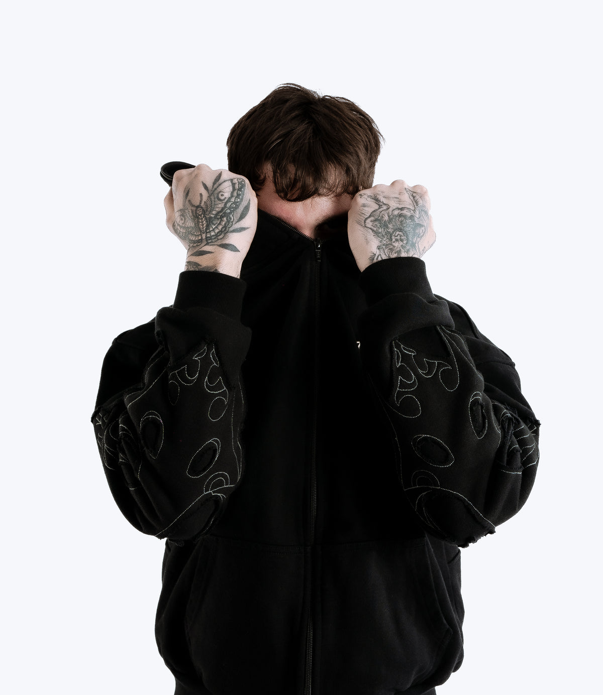 HEAVYWEIGHT FULLZIPPER “DARKNESSLEEVES”