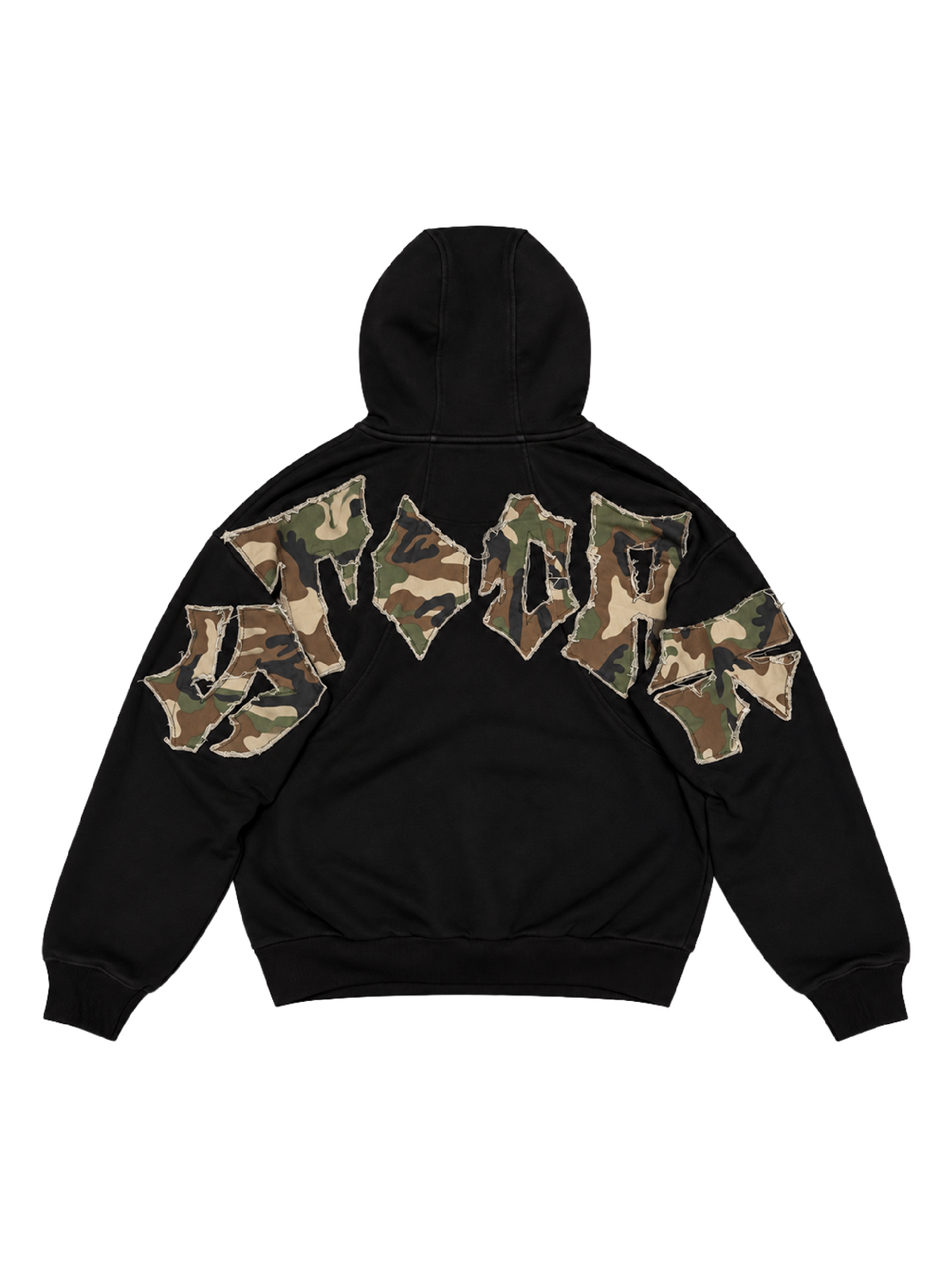[PRE-ORDEN] HEAVYWEIGHT HOODIE BIG LOGO BLACK CAMO
