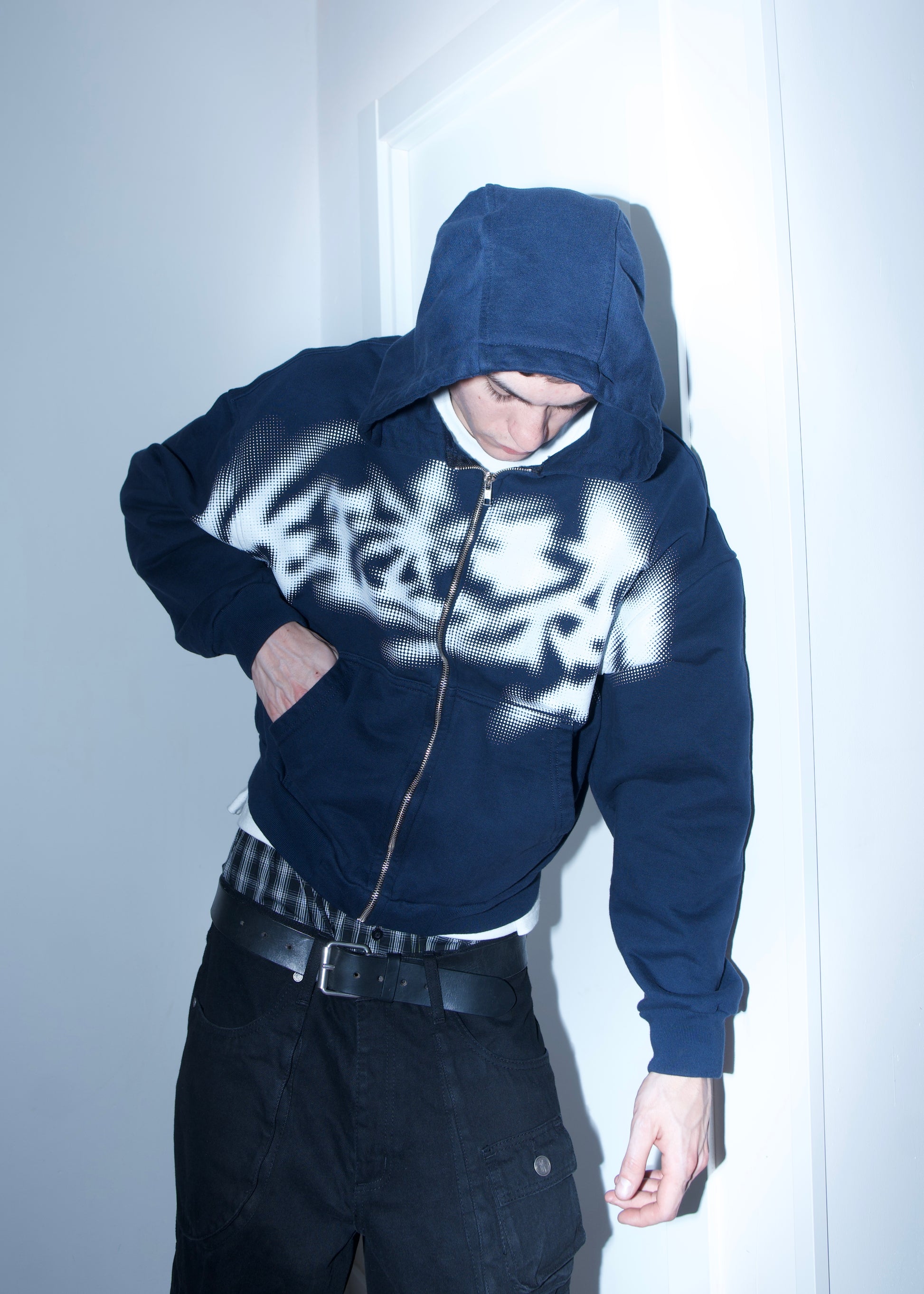 HEAVYWEIGHT ZIPPER EIGHT POINTS AZUL NAVY