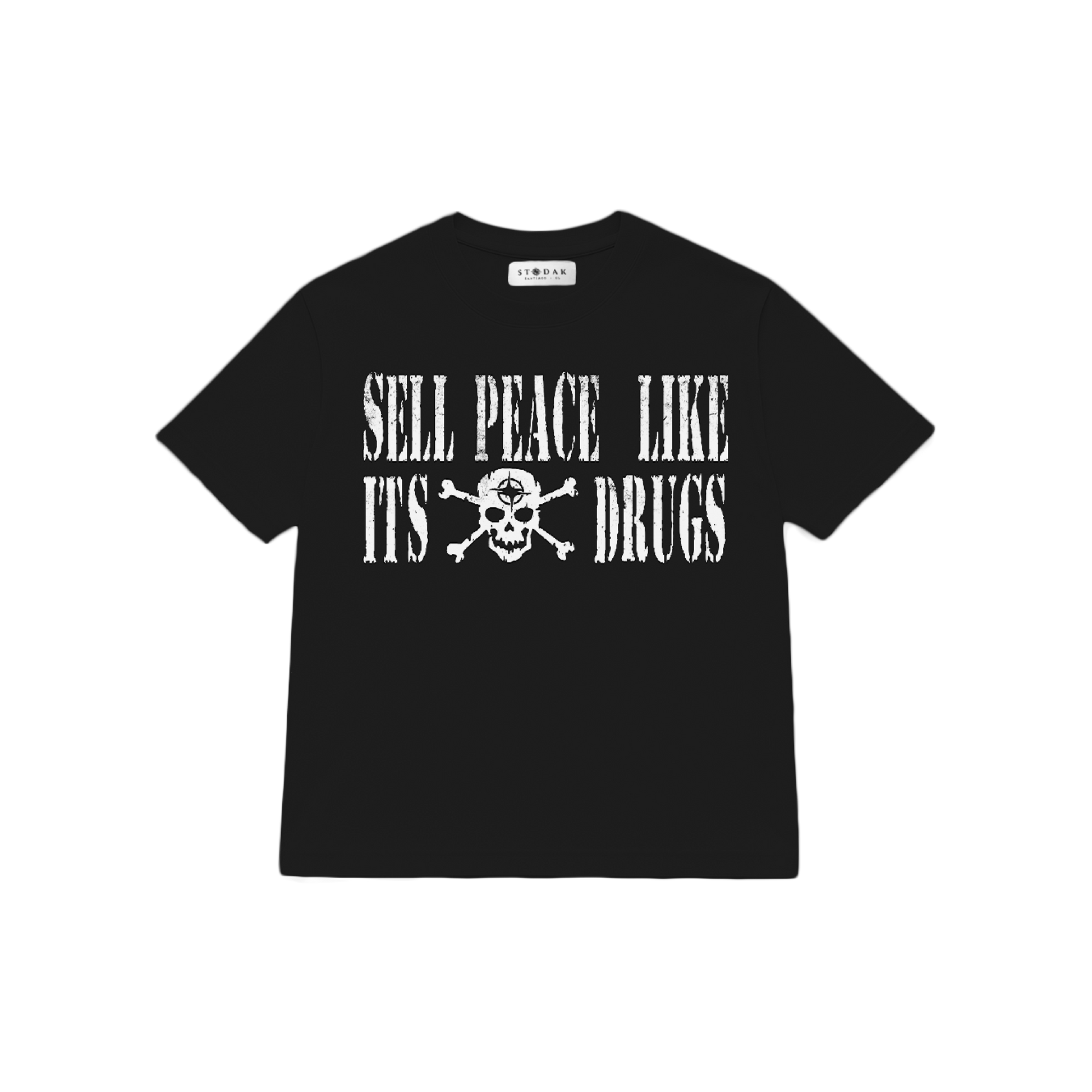 HEAVYWEIGHT TEE SELL PEACE LIKE ITS DRUGS
