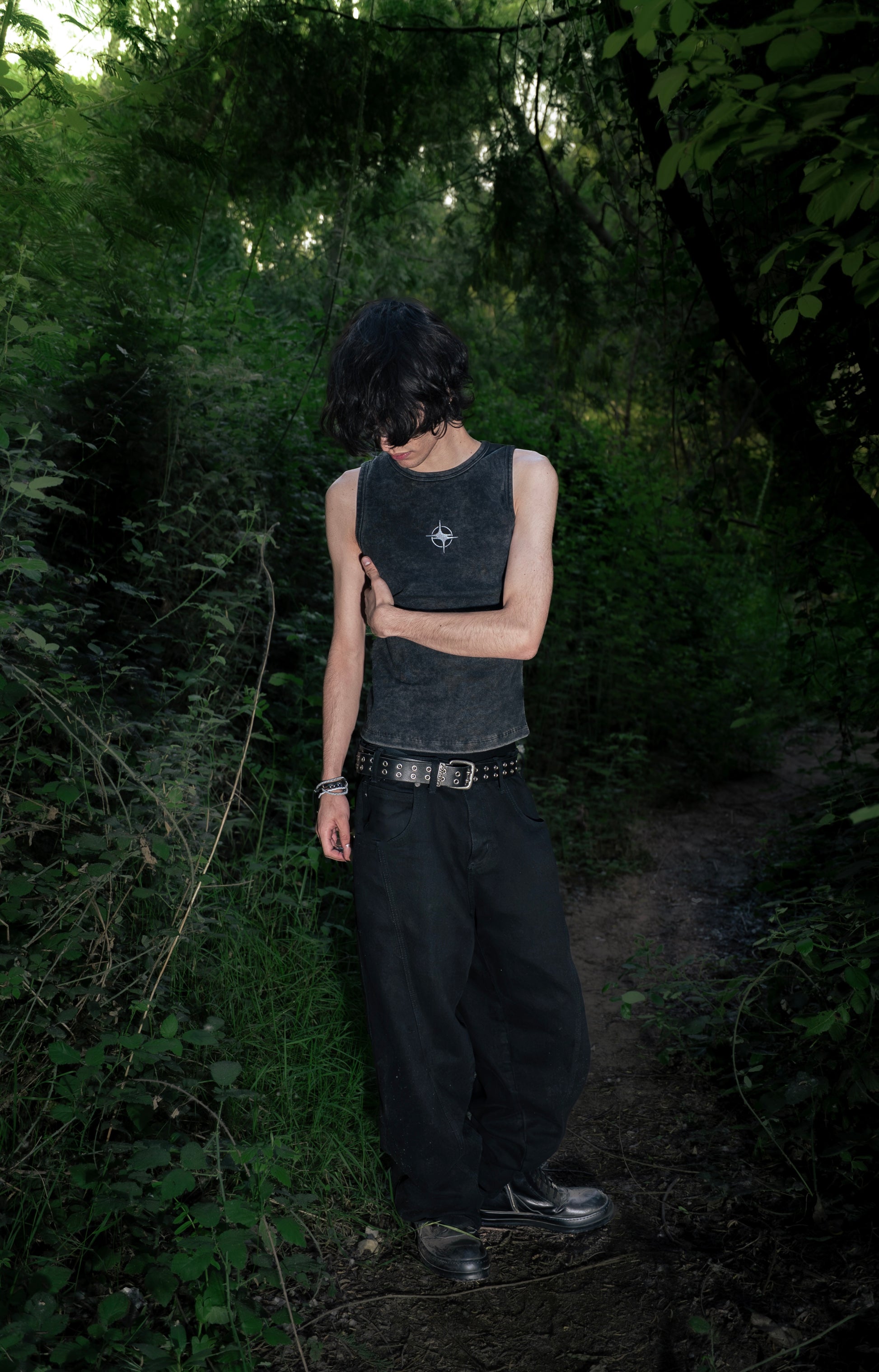 TANK TOP LOGO - WASHED