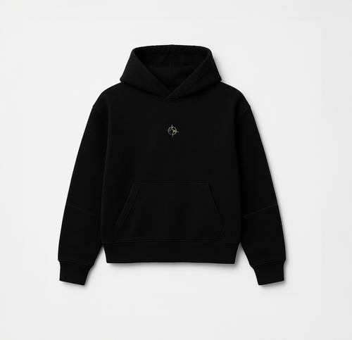 Heavyweight Metal Logo Hoodie